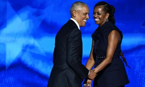 ‘Yes she can’: Obama says US ready for a Harris presidency