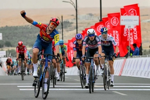 Italy’s Milan upstages Pogacar in UAE Tour first stage