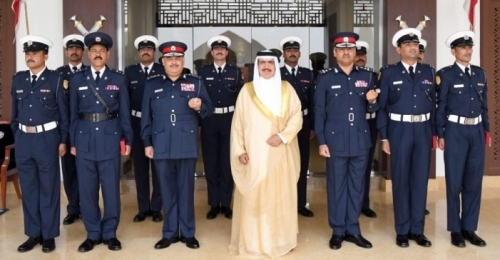 Interior Minister honours Bahrain Police Team for winning Pace Sticking Championship 