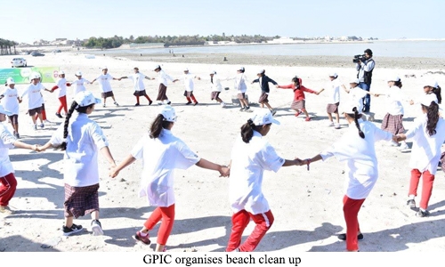 GPIC organises beach clean up