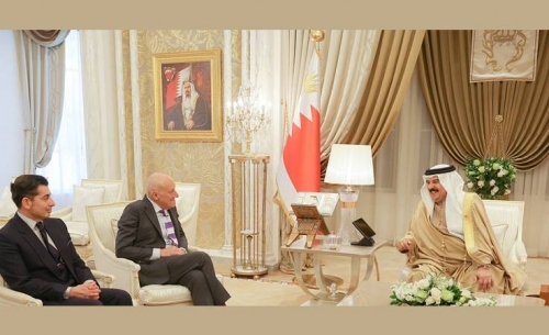 HM King Hamad commends solid Bahrain and UK relations