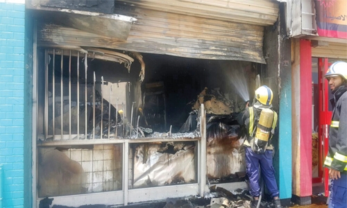 Fire at bakery in Isa Town