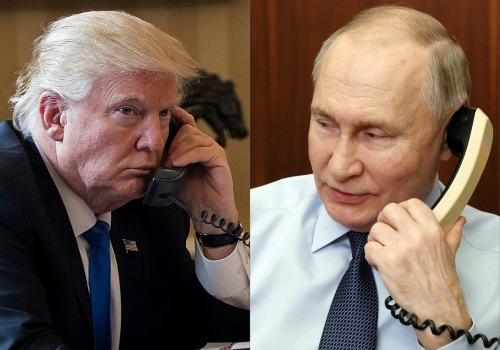 Trump calls Putin in push for Ukraine ceasefire