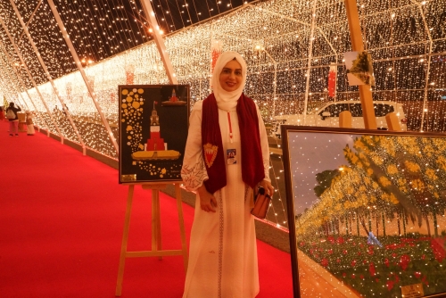 Bahraini artist displays exceptional talent