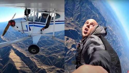 US YouTuber who staged plane crash jailed for six months US YouTuber who staged plane crash jailed for six months