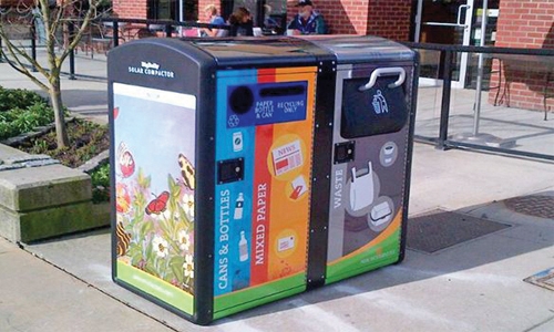 Sharjah installs Wi-Fi smart trash bins