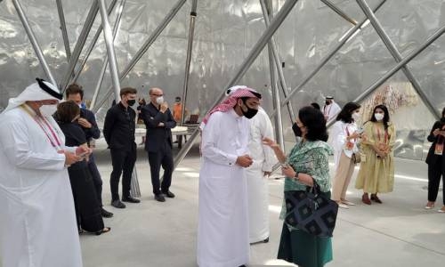 iGA Chief Executive visits Bahrain pavilion at Expo 2020