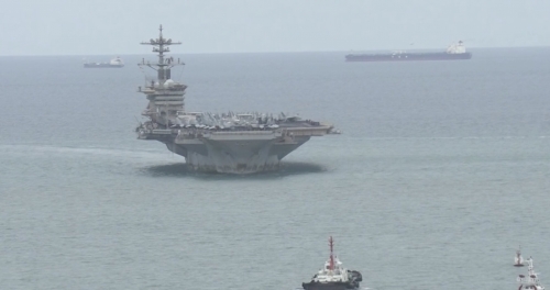 After 286 Days at Sea, USS Abraham Lincoln Docks in Thailand After 286 Days at Sea, USS Abraham Lincoln Docks in Thailand