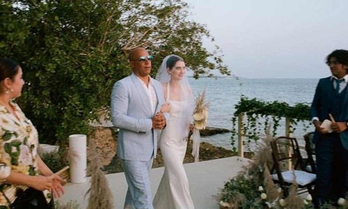 Vin Diesel walks Paul Walker's daughter down the aisle at her wedding, pic surfaces 