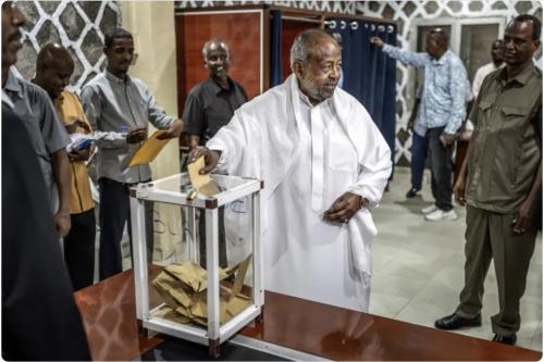 Djibouti President Guelleh Wins Sixth Term in Landslide Victory Djibouti President Guelleh Wins Sixth Term in Landslide Victory