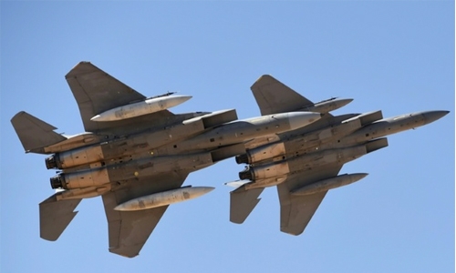 Saudi Arabia unveils next-generation F-15 warplane Saudi Arabia unveils next-generation F-15 warplane