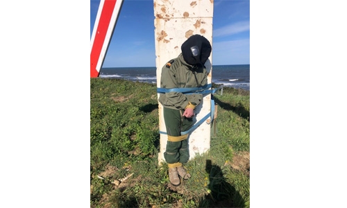 French pilot says he was tied to firing target in hazing ritual