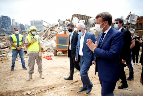 Reform swiftly or face sanctions, Macron tells Lebanese leaders Reform swiftly or face sanctions, Macron tells Lebanese leaders
