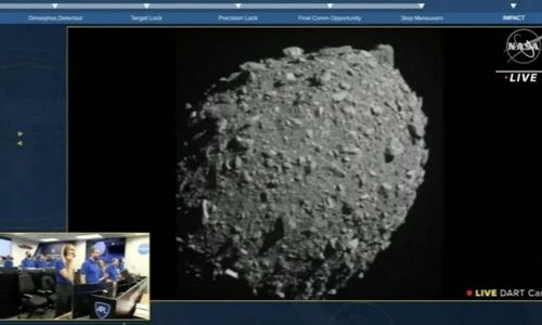 NASA's DART spacecraft hits target asteroid in first planetary defense test