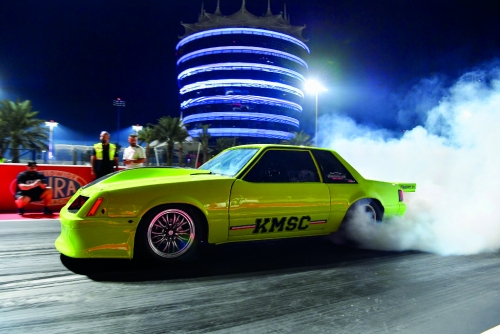 High-stakes drag racing roars into Sakhir