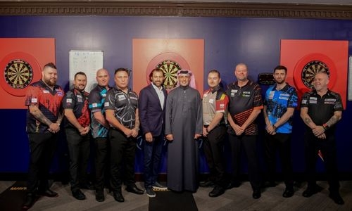 Stage set for Bahrain Darts Masters Stage set for Bahrain Darts Masters