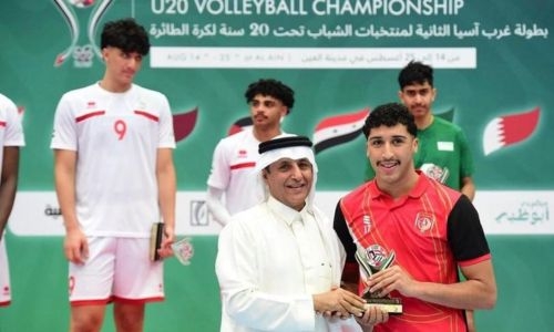 Bahrain’s Abbas Ali Ihsan earns top honors in U20 Volleyball