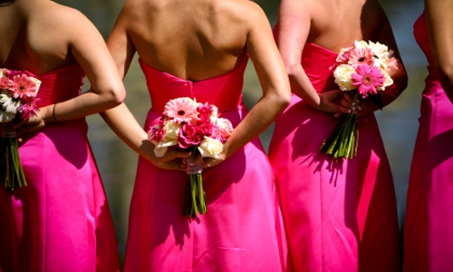 Groom punches bridesmaids 