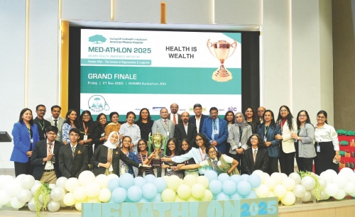 Asian School Bahrain wins the 2025 AMH Health is Wealth Trophy 