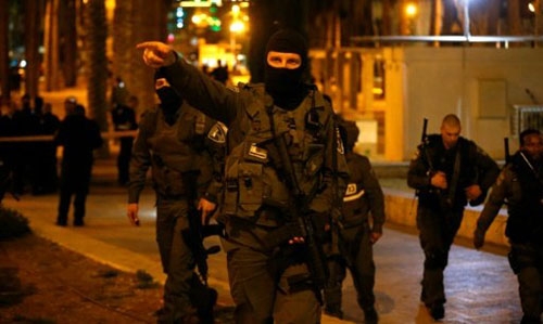 Israel probes video of police pushing over Palestinian in wheelchair Israel probes video of police pushing over Palestinian in wheelchair