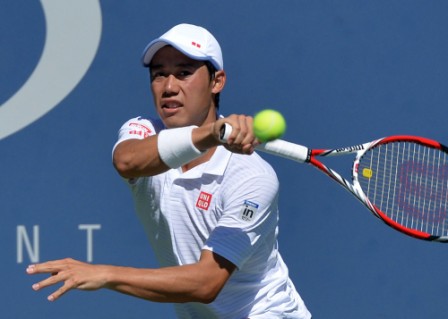  Nishikori, Ivanovic crash at US Open