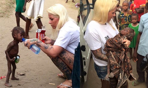 Aid worker rescues two-year-old Nigerian boy 'accused of being a witch' Aid worker rescues two-year-old Nigerian boy 'accused of being a witch'