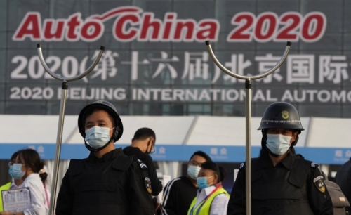 China opens auto show under anti-disease controls