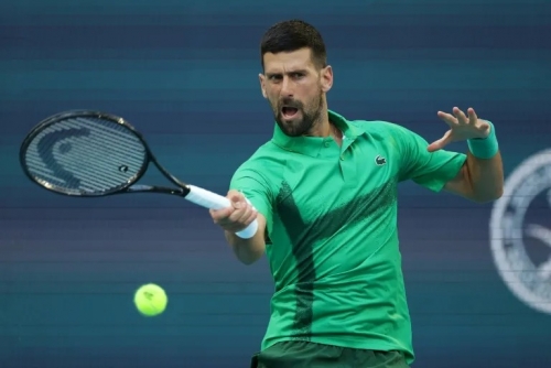 Djokovic becomes oldest Masters semi-finalist in Miami, Mensik, Fritz through