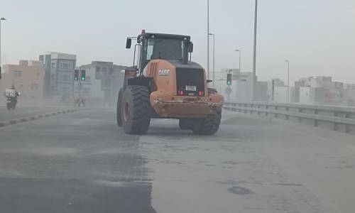 As rain retreats, dust storms Bahrain 