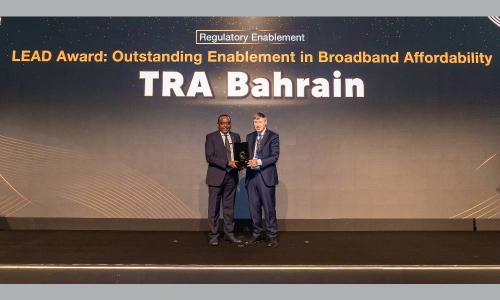 TRA receives LEAD award for broadband affordability TRA receives LEAD award for broadband affordability