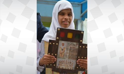 Zainab is the success story of a visually impaired Bahraini student