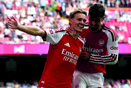 Arsenal rout Man City in Community Shield masterclass Arsenal rout Man City in Community Shield masterclass