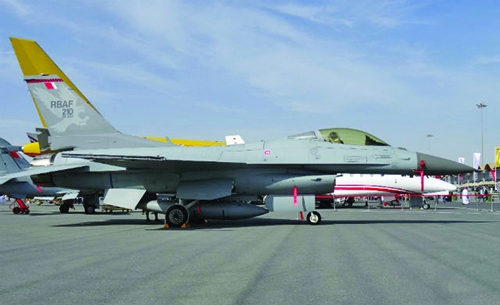Bahrain planning to upgrade fleet with advanced F-16s