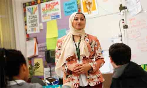 Female Bahraini educators at the frontlines of Covid-19