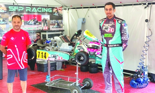 Bahrain’s Mattar to compete in karting finals 