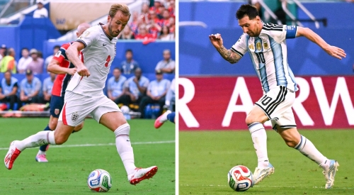 Messi faces England for first time with World Cup final at stake