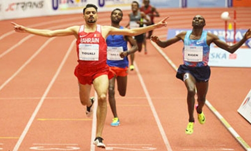 Bahraini athlete wins 3000 m race