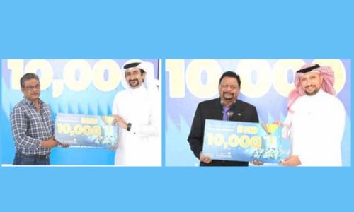 AUB MyHassad’s monthly draw surprises five lucky winners with a total of BD 50,000 AUB MyHassad’s monthly draw surprises five lucky winners with a total of BD 50,000