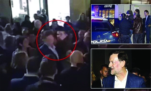 Teen punches Spanish PM in face, breaks his glasses