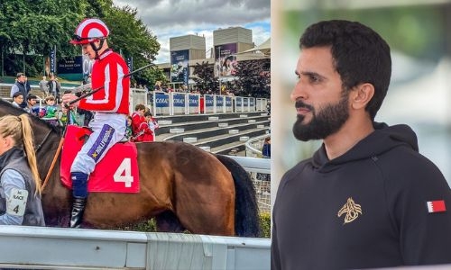 HH Shaikh Nasser hails Victorious’ triumph in Dragon Stakes race