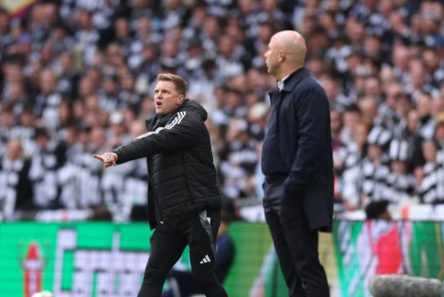 Newcastle boss dismisses Slot’s ‘smaller club’ jibe Newcastle boss dismisses Slot’s ‘smaller club’ jibe