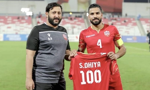 Bahrain skipper Saeed joins exclusive FIFA Century Club