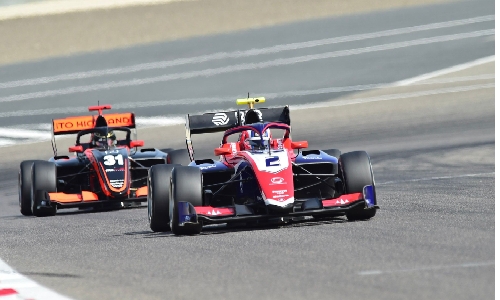 Lawson fastest in Formula 2 on day two Lawson fastest in Formula 2 on day two