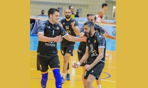 Ahli power past Kuwaitis in West Asian volleyball
