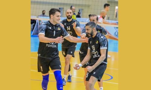 Ahli power past Kuwaitis in West Asian volleyball Ahli power past Kuwaitis in West Asian volleyball