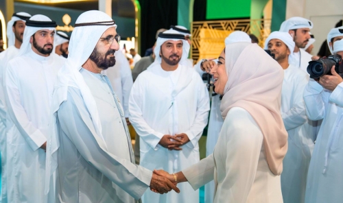 Dubai Ruler Visits Bahrain Pavilion at Arabian Travel Market Dubai Ruler Visits Bahrain Pavilion at Arabian Travel Market