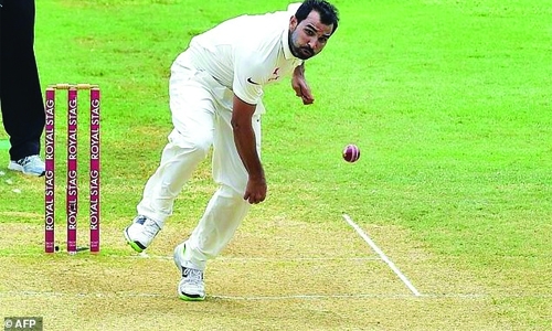 Shami named in India's delayed Trophy squad