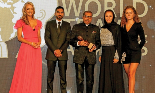Dadabhai wins top World Travel Award in Bahrain