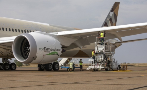 Boeing, Etihad Airways and World Energy lift sustainable aviation fuel to the next level