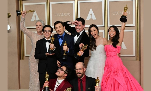 'Everything Everywhere' all-conquering at Oscars